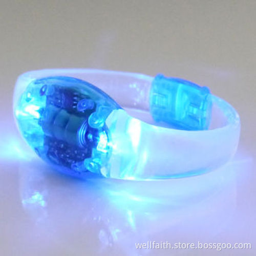 LED flashing smart bracelet, sound activated perfect for crazy musical concerts